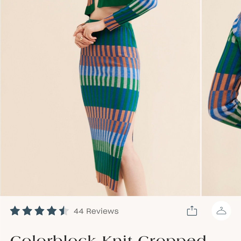 Colorful Striped Crop Top - Picture 5 of 5
